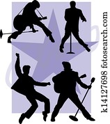 rockstar illustration rockstar illustration