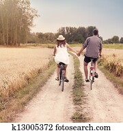 Romantic cycling Romantic cycling