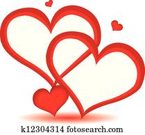 rot, valentine, tag, herz, hintergrund., vektor, illustration. rot, valentine, tag, herz, hintergrund., vektor, illustration.