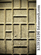 Rough lattice ground background