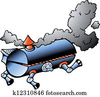 Running BBQ barrel Running BBQ barrel