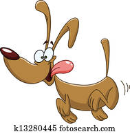 Running dog Running dog