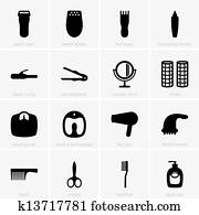 Satz, von, seife Stock Bild | k0897412 | Fotosearch