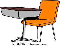 School desk School desk