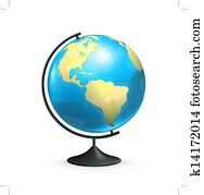 School globe, vector School globe, vector