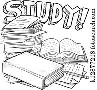 School study sketch School study sketch