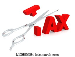 Scissor and tax Scissor and tax