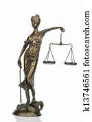 sculpture of justice
