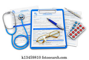 seguro médico, e, cuidados de saúde, conceito