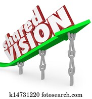 Shared Vision Common Goal Workers Cooperate Collaboration Shared Vision Common Goal Workers Cooperate Collaboration
