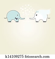 silueta, de, novia y novio, fondo.