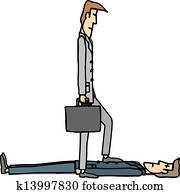 skrap, firma, /, fjendtlige, forhandling