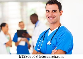 smart medical surgeon portrait 