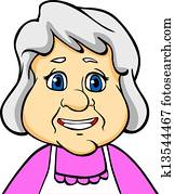 Smiling senior woman