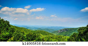 Smokey mountains national park in autumn colors