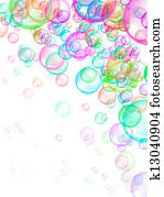 Soap Bubbles Background Soap Bubbles Background
