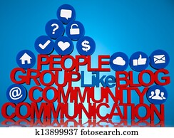 Social media, communication Social media, communication
