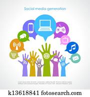 Social media generation Social media generation