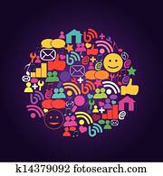 social media icons social media icons