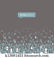 Social Media Network. Vector, EPS10 Social Media Network. Vector, EPS10