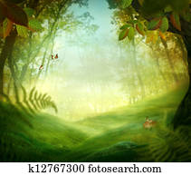 Spring design - Forest meadow Spring design - Forest meadow