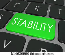 Stability Word Computer Keyboard Key Safe Secure Choice