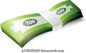 Stack of Money banknote