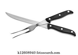 Steak fork and knife Steak fork and knife