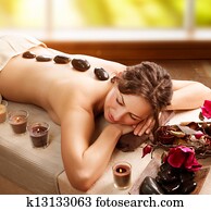 Stone Massage. Day Spa. Spa Salon Stone Massage. Day Spa. Spa Salon