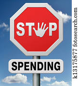 stop spending