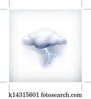 Storm, vector icon Storm, vector icon