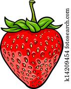strawberry fruit cartoon illustration strawberry fruit cartoon illustration