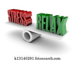 Stress and Relax balance. 