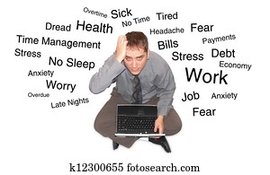 Stressed Out Laptop Man Stressed Out Laptop Man