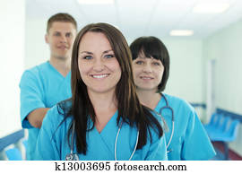 Successful medical team