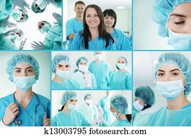 Successful medical team