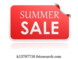 Summer sale sticker Summer sale sticker
