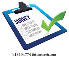 Survey and a list of questions Survey and a list of questions