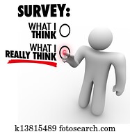 Survey - What I Really Think Answers Touch Screen Response Survey - What I Really Think Answers Touch Screen Response