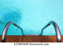 Swimming pool with stair Swimming pool with stair