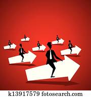 teamwork concept stock vector