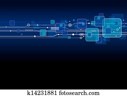 Technology background Technology background