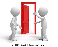 The door The door