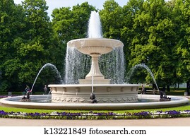 The Fountain in the Park The Fountain in the Park