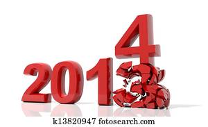 The new year 2014 is coming The new year 2014 is coming