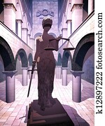 Themis the Justice symbol Themis the Justice symbol