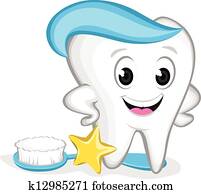 Tooth Character Tooth Character