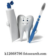 Tooth character Tooth character