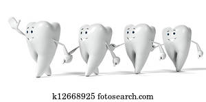 Tooth character Tooth character
