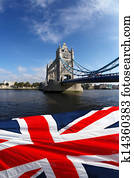 Tower Bridge in London, England